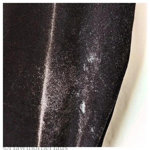 BENDIGO IMPRESSIONS Brown Velvet Vintage Dress Size P ( XS ) Hi Neck Victorian - Picture 5 of 8